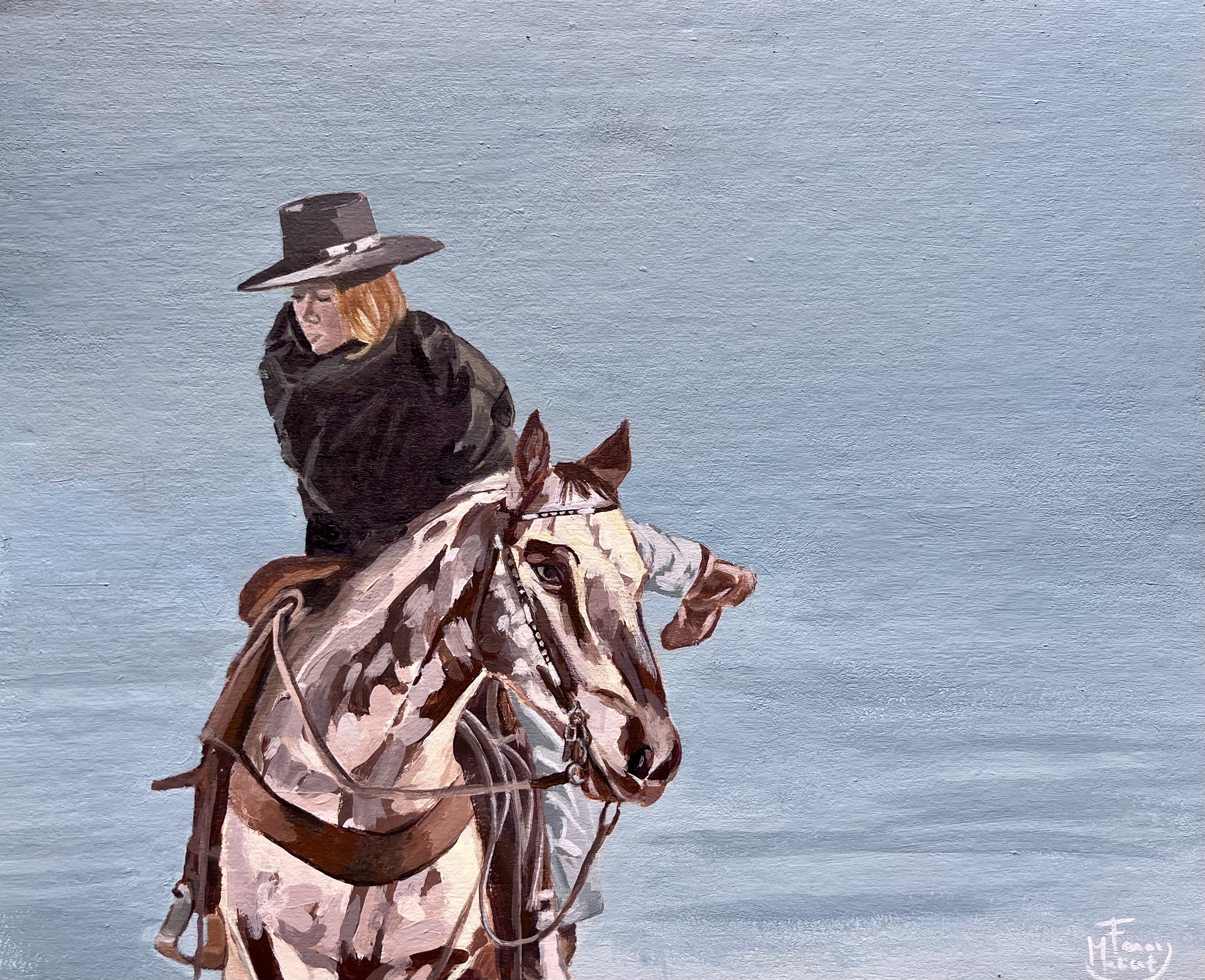 Cavalier solitaire - DISPONIBLE